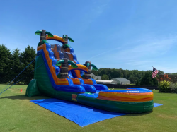 19' Tropical waterslide