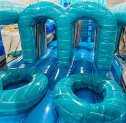 62ft bahama 2 piece wetdry inflatable obstacle course 728045 17417 1 62' Bahama 2-Piece Wet/Dry Obstacle course