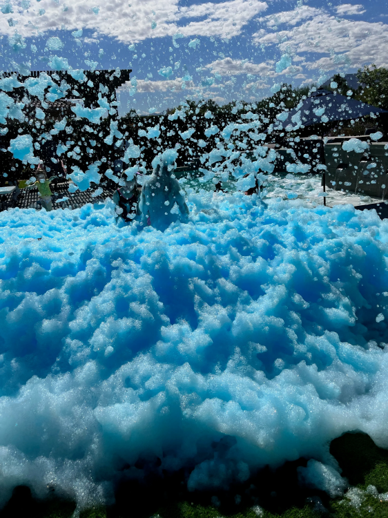 Blue Foam Party